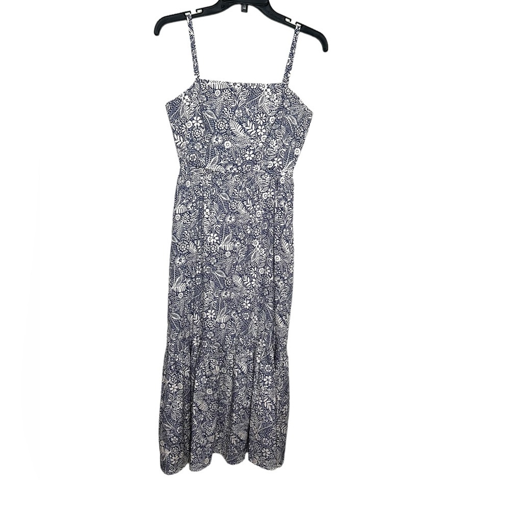 Evereve Navy and White Floral Dress - Picture 4 of 12